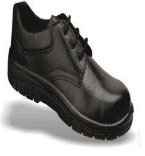 Hi-Safe MAJOR Grain Leather Steel Toe Safety Shoes Black_0