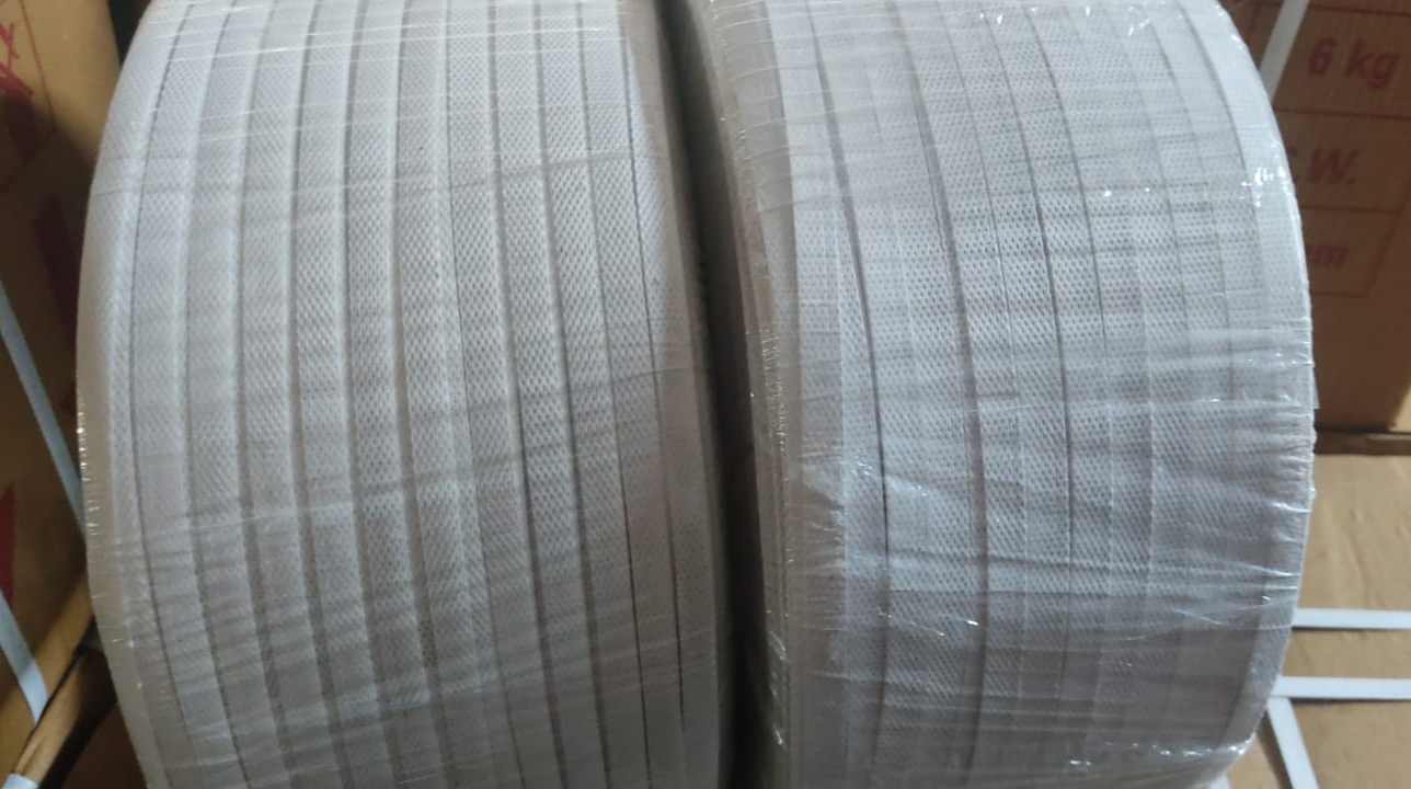 Akriti Strapping Rolls White Polypropylene 6 mm_3