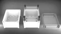 Polycarbonate Enclosure Boxes 180 x 130 x 100 mm_0