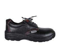 AXIS AX 1101 Leather Steel Toe Safety Shoes Black_0