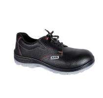 AXIS AX 1101 G Leather Steel Toe Safety Shoes Black_0