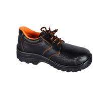 AXIS REX PU Leather Steel Toe Safety Shoes Black_0