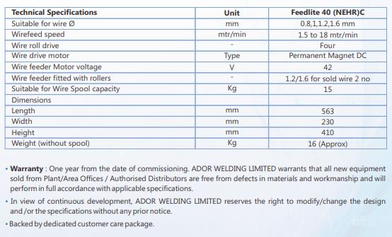 Ador MIG Welding Machine Champmig 600 415 V 21.5 kVA_2