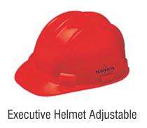 Karam Polycarbonate Red Modular Safety Helmets Executive Safety Helmet_0