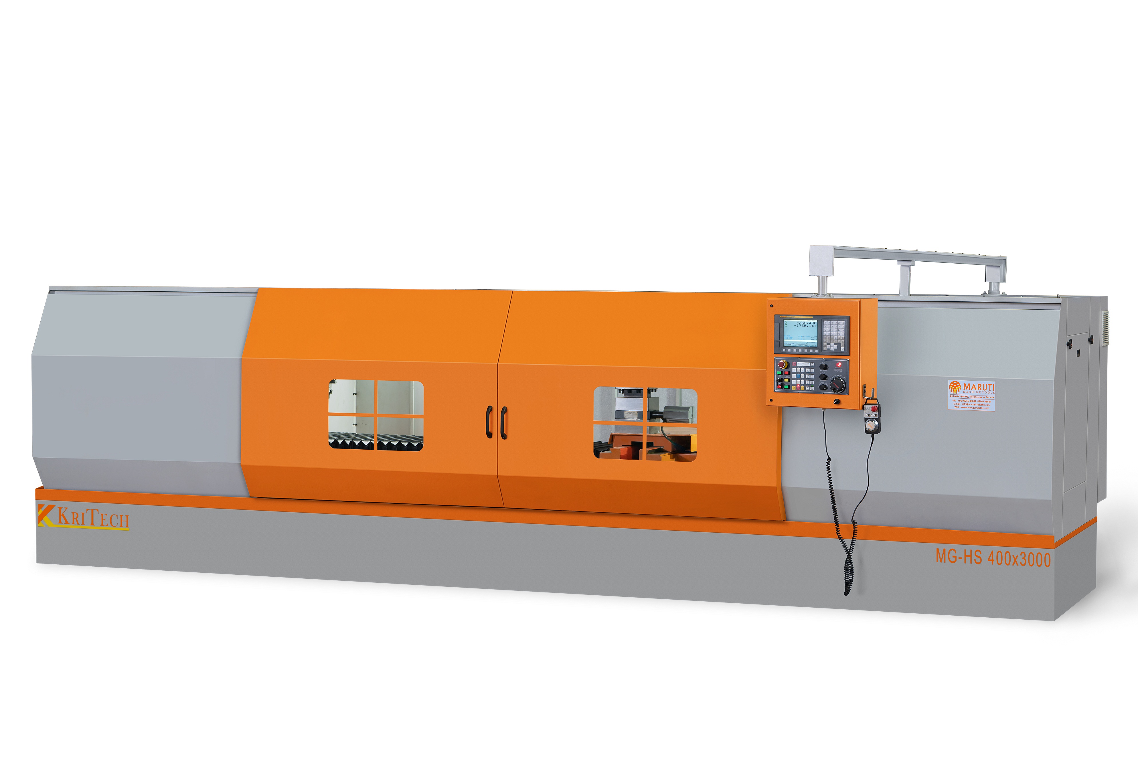 KRITECH CNC Lathe Machine 7.5 kW 180 - 2250 rpm_1