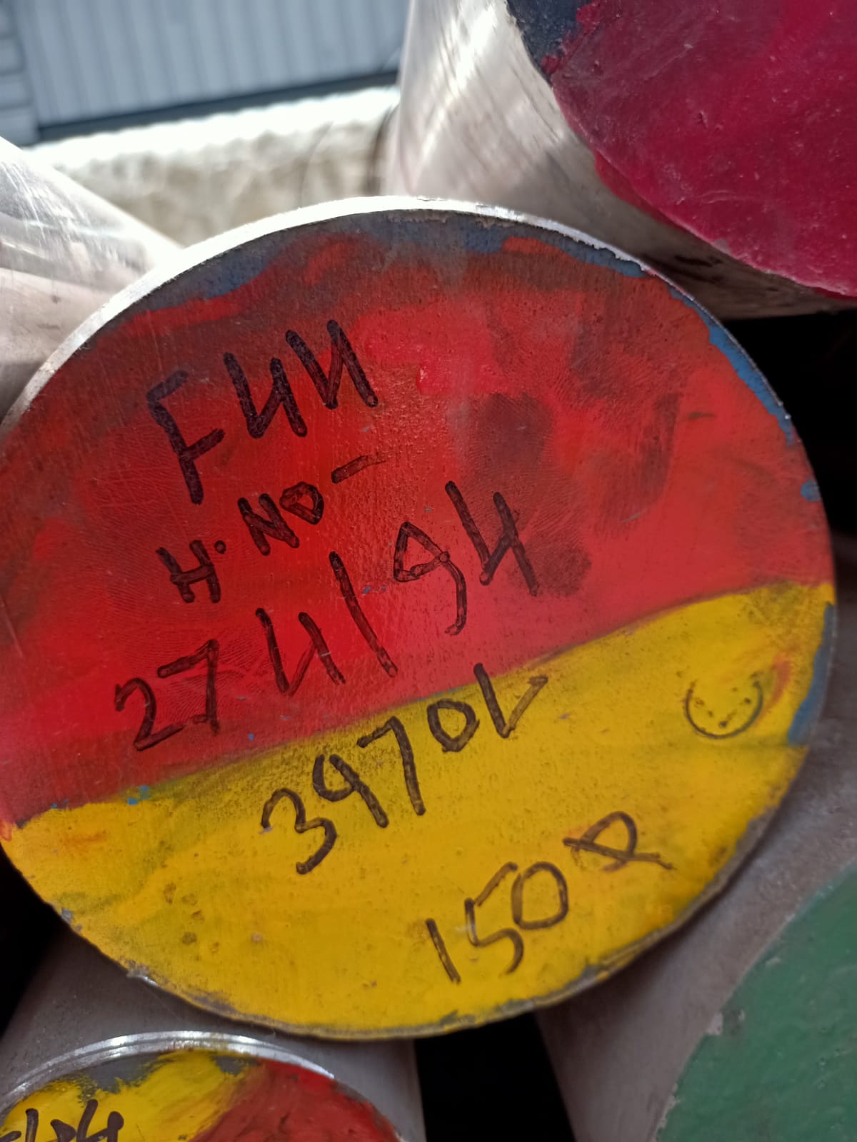 UNS 31254 300 mm Stainless Steel Round Bars 6 m_3