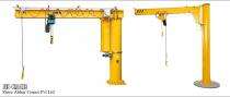 Abhay 1 - 10 ton Manual, Electrical Floor, Pillar Mounted Jib Crane_0