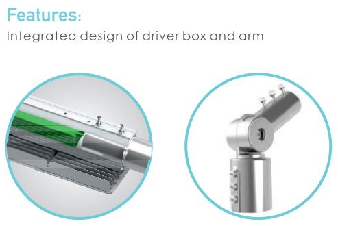 AGATE 40, 80, 90, 120, 150 W Pure White IP67 LED Street Lights_1