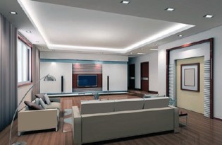 Venture 18 W Square Cool White LED Panel Lights Recessed Mounted_1