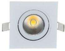 Venture 4 W Square Cool White LED Panel Lights Recessed Mounted_0