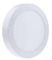 Venture 15 W Round Cool White LED Panel Lights Surface Mounted_0
