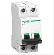 Schneider Electric A9N2P40C Double Pole 40 A C Curve MCB_0