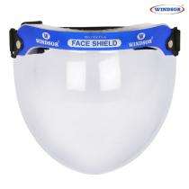 Windsor Acrylic Small Face Shield Visors PII-509-Bubble-S Blue_0