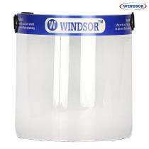 Windsor Acrylic 9 x 12 inch Face Shield Visors PII-516-MEDICAL-M Blue_0