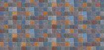 Kajaria Blu Scuro Décor Royal 45 x 90 cm Multicolour Satin Matt Ceramic Tile_0