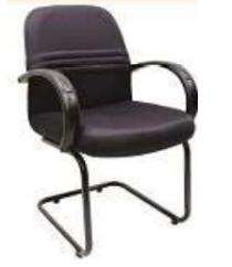 ALMA Visitor Black 985 x 635 x 605 mm Office Chairs_0