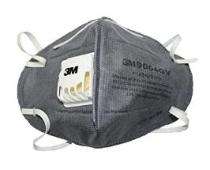 3M Disposable Cotton Nose Masks Standard 9004GV Grey_0