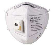 3M Disposable Cotton Nose Masks Standard 9004V White_0