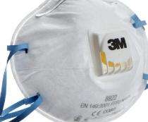 3M Disposable Cotton Nose Masks Standard 8822 White_0
