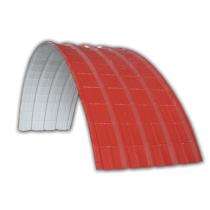 Skyline shield Designer Curved Galvanized Iron Roofing Sheet Colour Coated_0