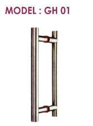 RLX Stainless Steel (32 x 550 mm) H Shape Door Handles Satin Stainless Steel GH01_0