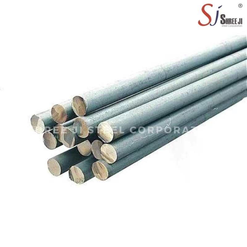 shree ji 10 mm Round Carbon Steel Bar IS 2062 16 ft_4