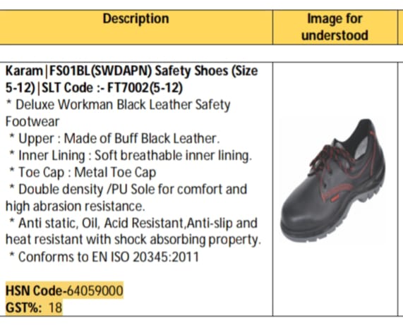 Karam Real Leather Steel Toe Safety Shoes Black_2