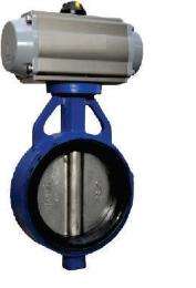 VALVETRON DN 150 mm Pneumatic CS Butterfly Valves Flanged Ends Suit to ANSI 16.5 PN 16_0