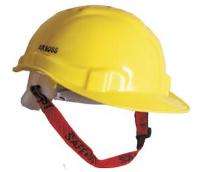 SAFE DOT HDPE Yellow Industrial Safety Helmets SDH-502_0