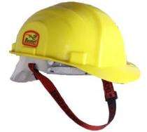 SAFE DOT HDPE Yellow Industrial Safety Helmets SDH-601 Y_0