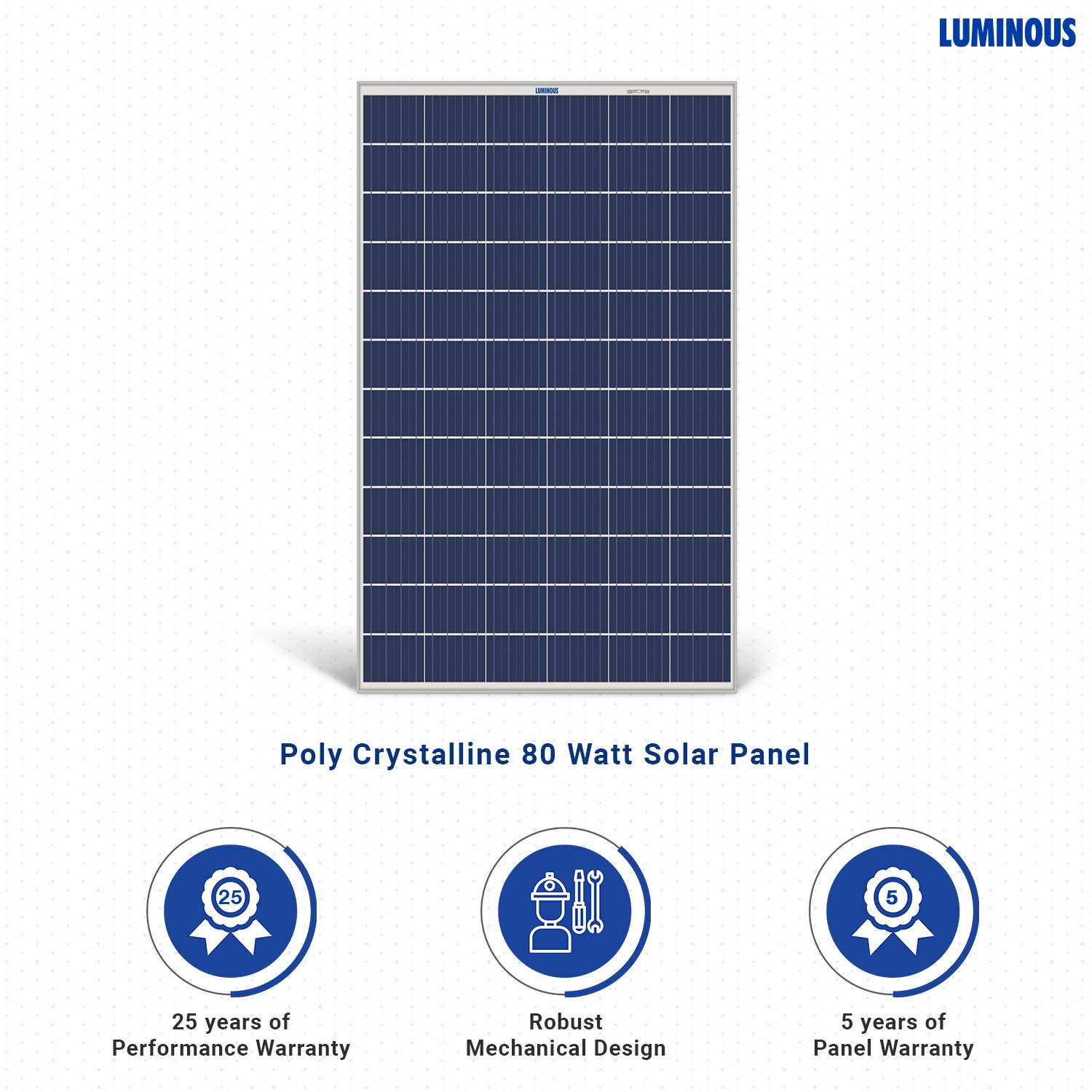 LUMINOUS 18 W Solar Panel_1