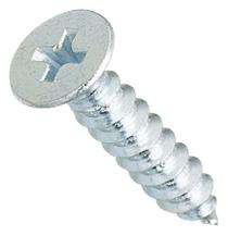 SIS Round M4 30 mm Self Tapping Screws Mild Steel Zinc Plated_0