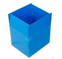 Precision 6 x 4 x 3.5 inch 5 - 10 kg Blue Corrugated Boxes_0