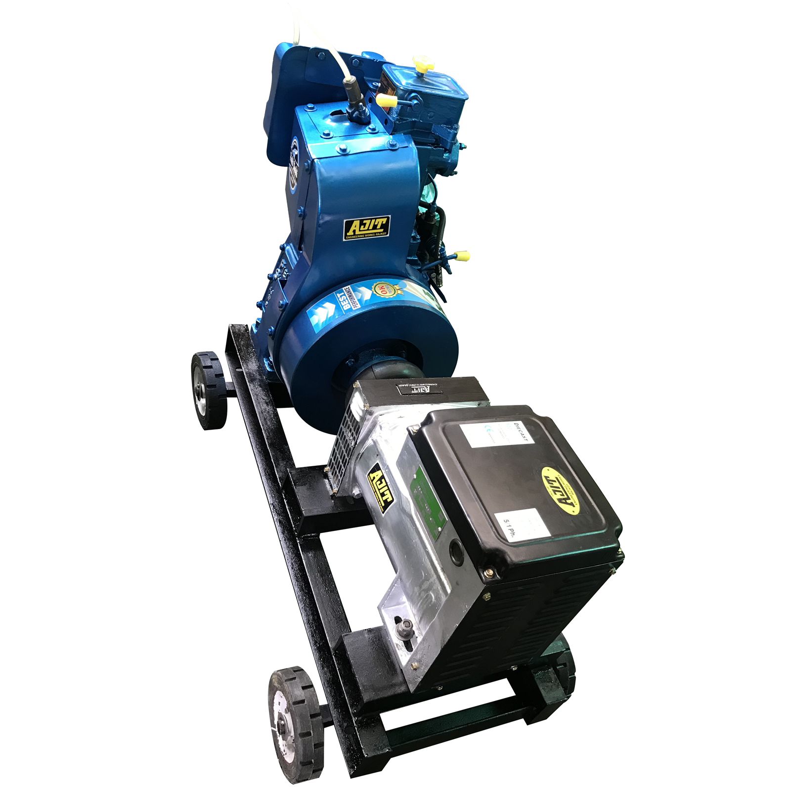 AMARJEET Industrial 7.5 kVA 10 L Diesel Generators_1