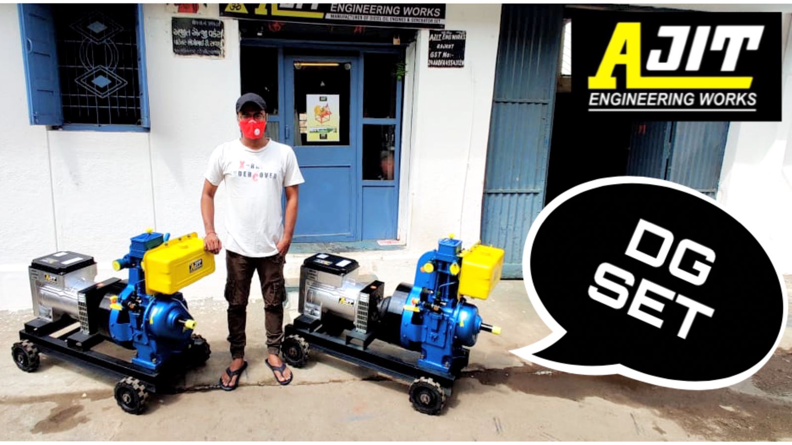 AMARJEET Industrial 7.5 kVA 10 L Diesel Generators_2