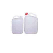 Plastic 10 L Rectangular White Chemical Cans_0