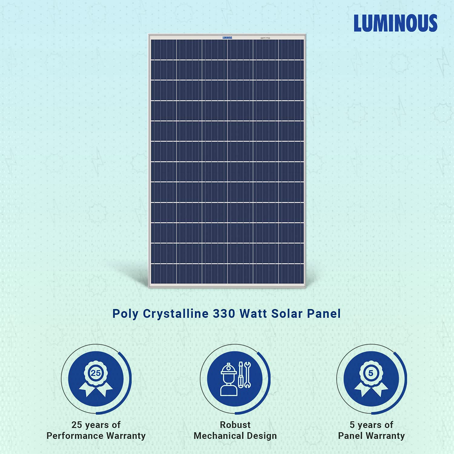 LUMINOUS 330 W Solar Panel_1