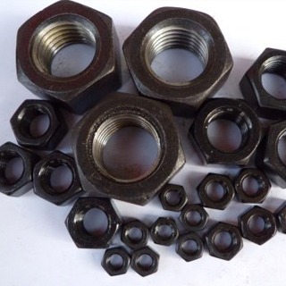 MS FASTENERS AND SCREWS M3 - M24 Hexagon Head Nuts Mild Steel 4.6_1