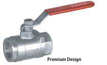 10 mm Manual Stainless Steel Ball Valves Threaded Premium Design_0