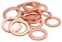 2 - 14 mm Plain Washers Copper_0