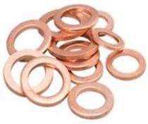 2 mm - 14 mm. Plain Washers Copper_0