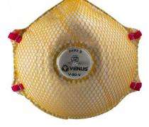 Venus Disposable Cotton Nose Masks Standard V90 Yellow, White_0