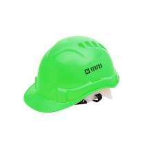 HDPE Green Cross Ventilated Safety Helmets_0