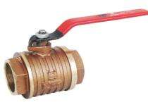 100 mm Manual Bronze Ball Valves Socket Weld Q-1_0