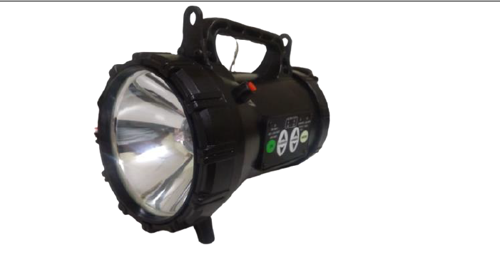 Novus Solutions NS-AMJ-SL_01 SMF Battery (Rechargeable) Black 9.8 in Torch_1