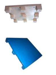 Omtex PVC Solid Deck 1200 x 1000 x 160 mm Pallets_0