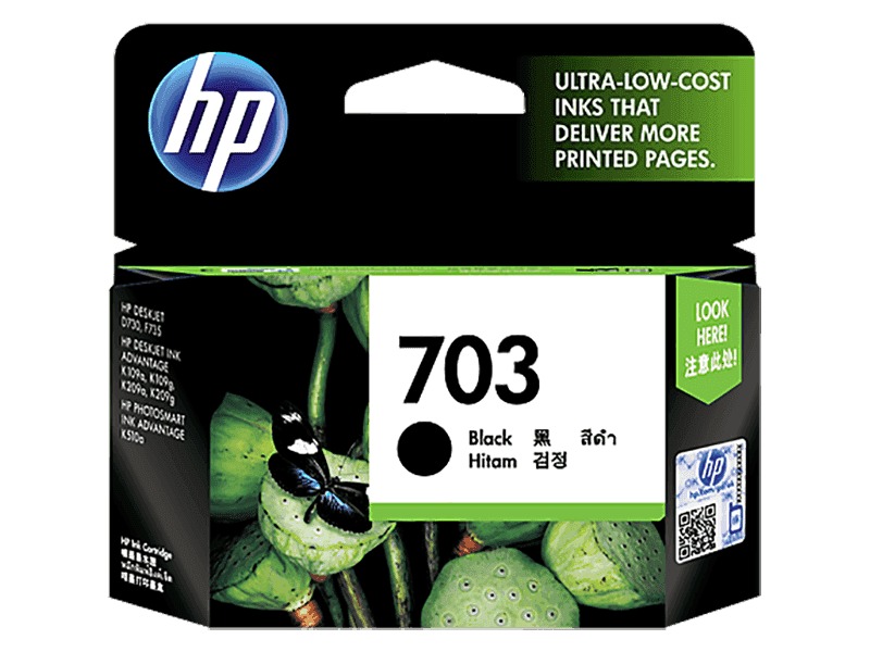 HP 703 Black Ink Cartridges_1