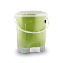 Living Essence Pedal with Inner Bucket Bins Green 1.2 L Plastic_0