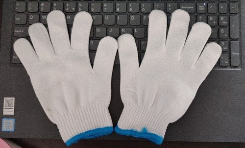 GGM Knitted Cotton Safety Gloves 9 inch_1