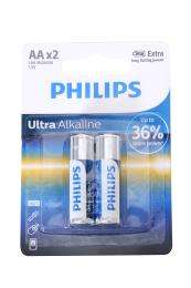 Philips LR6E2B/97 AA 1.5 V Cylindrical Alkaline Batteries_0